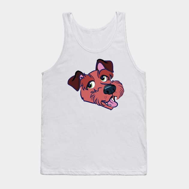 Mutt Dog Design Tank Top by Darth Tuba